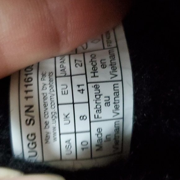 Ugg Ultra Mini size 10 Black NWT - Picture 5 of 8
